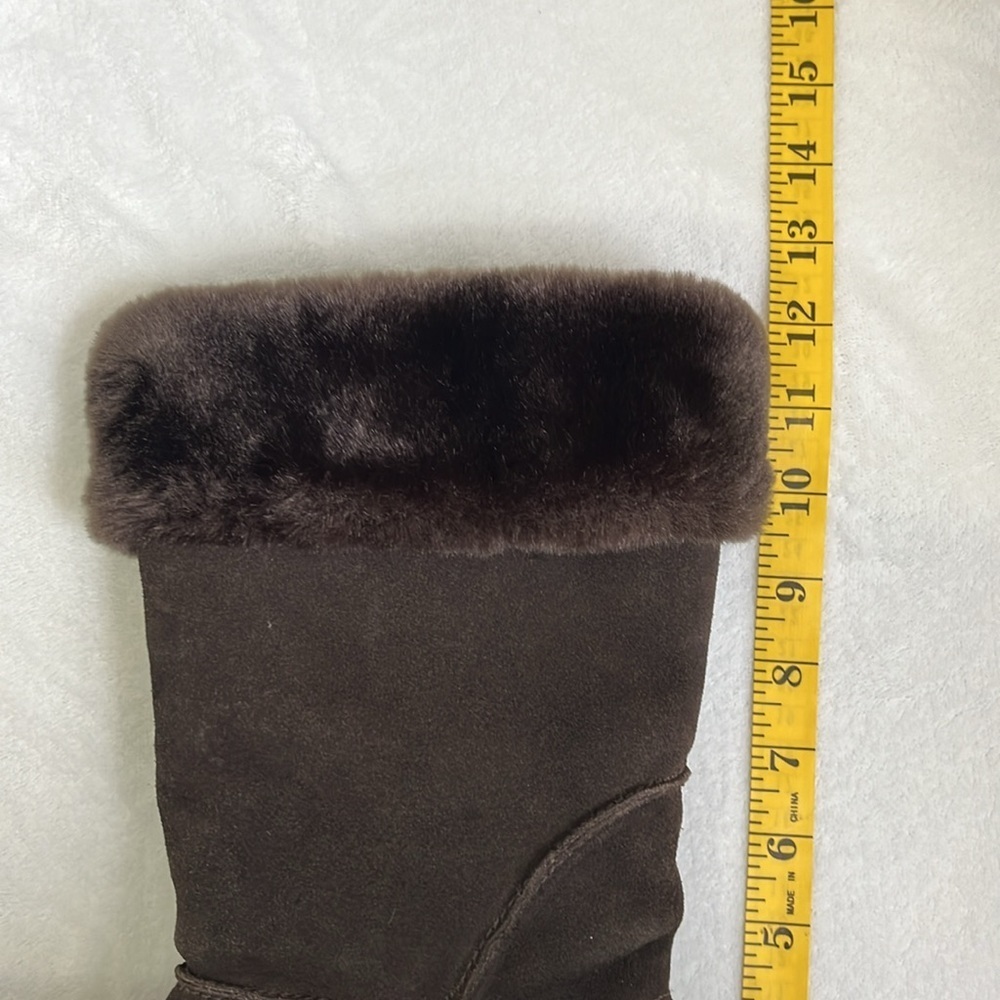 Sporto Women’s Faux Fur Lined Mid Calf Boots Size 9 - Picture 8 of 9